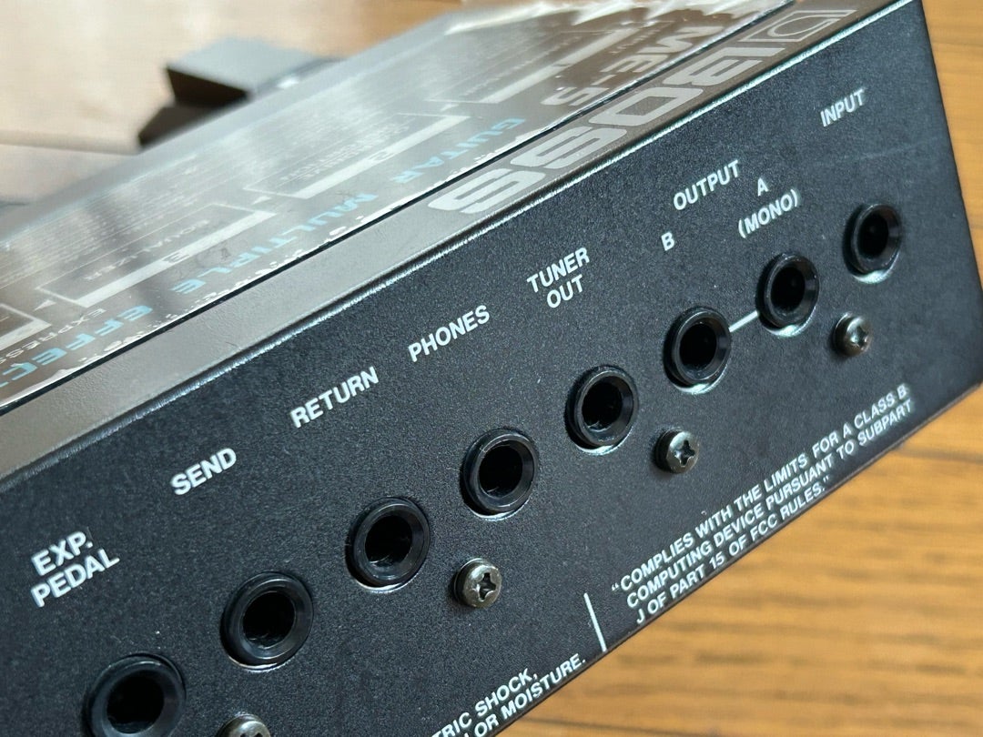 BOSS ME-5を手に入れた | ギターダー 〜工房の片隅で〜