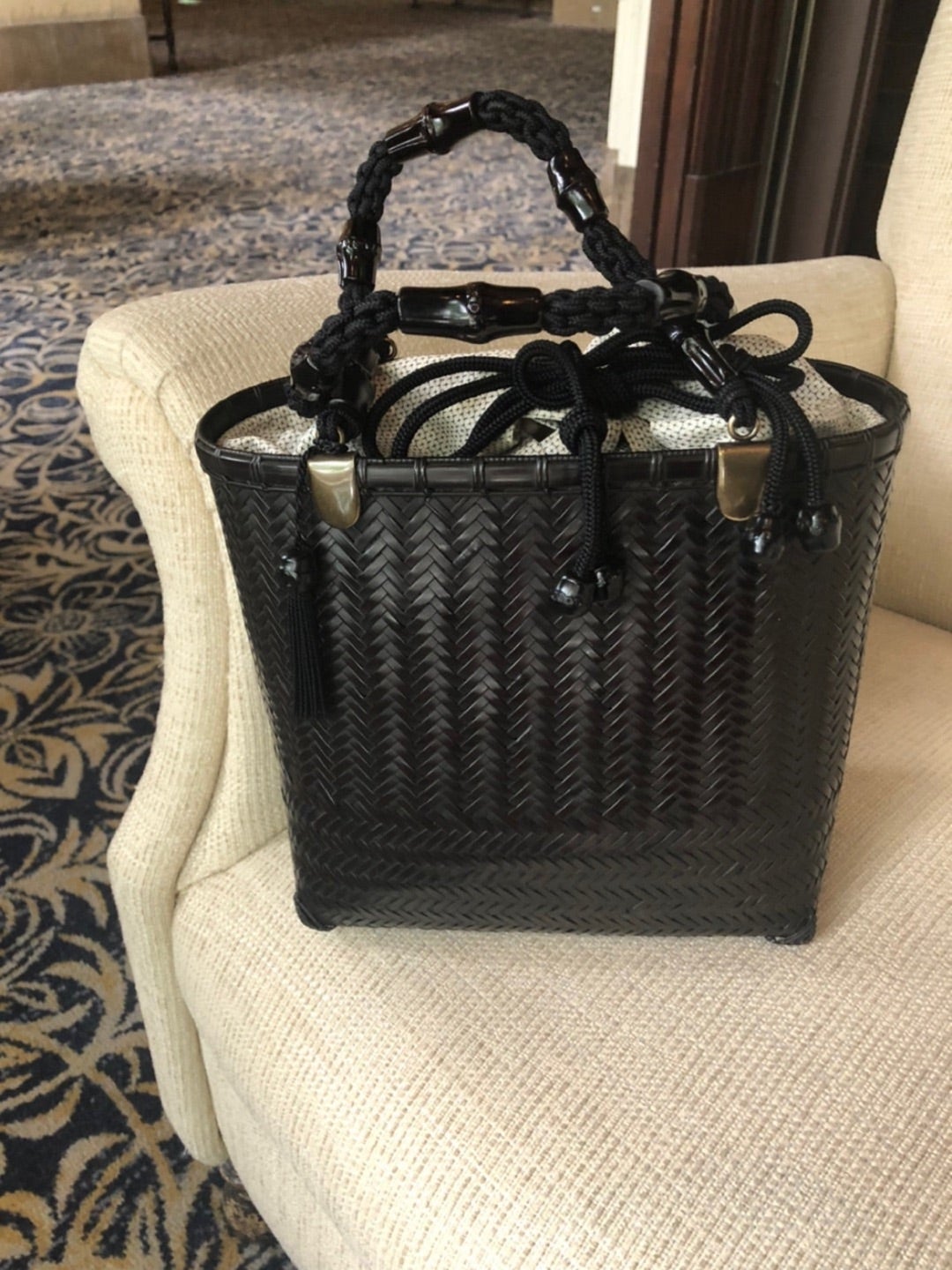 10月に着た「週末着物」と公長齋小菅さんの竹カゴバッグ | Kazumi's Diary