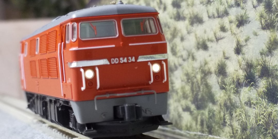 KATO DD54 ブルートレイン牽引機 入線‼️ (品番7010-1) | oketa-mokei
