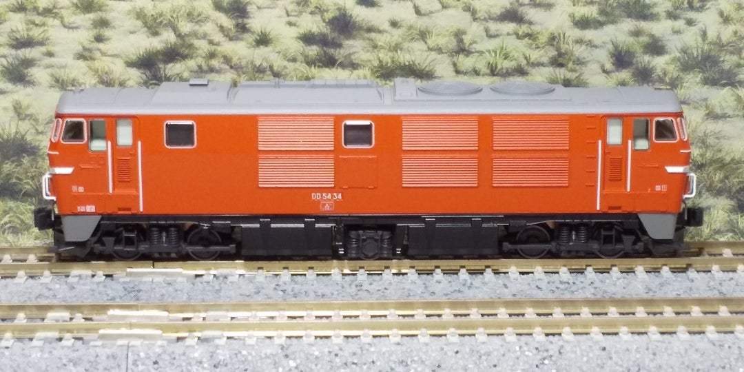 KATO DD54 ブルートレイン牽引機 入線‼️ (品番7010-1) | oketa-mokei