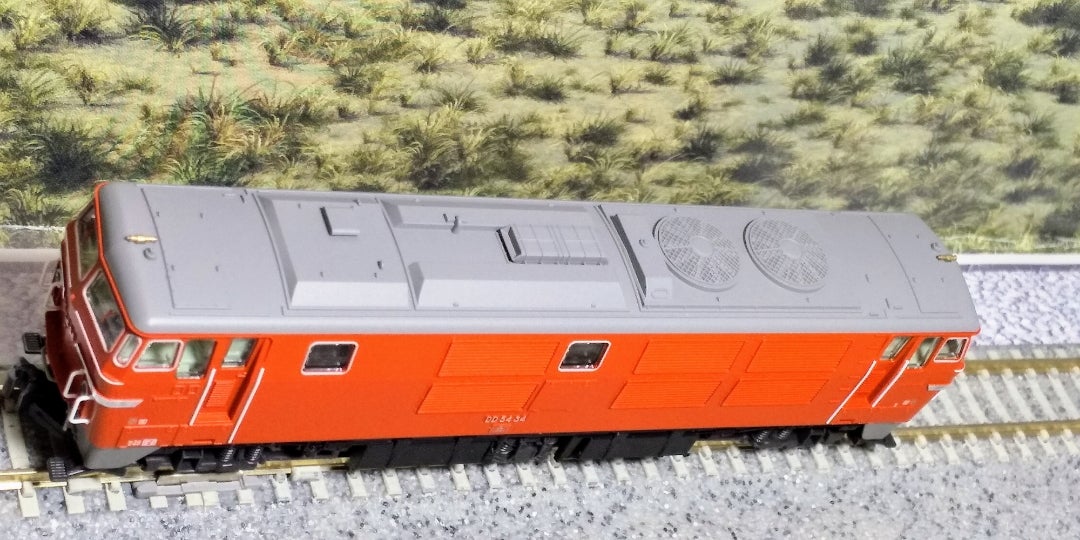 KATO DD54 ブルートレイン牽引機 入線‼️ (品番7010-1) | oketa-mokei