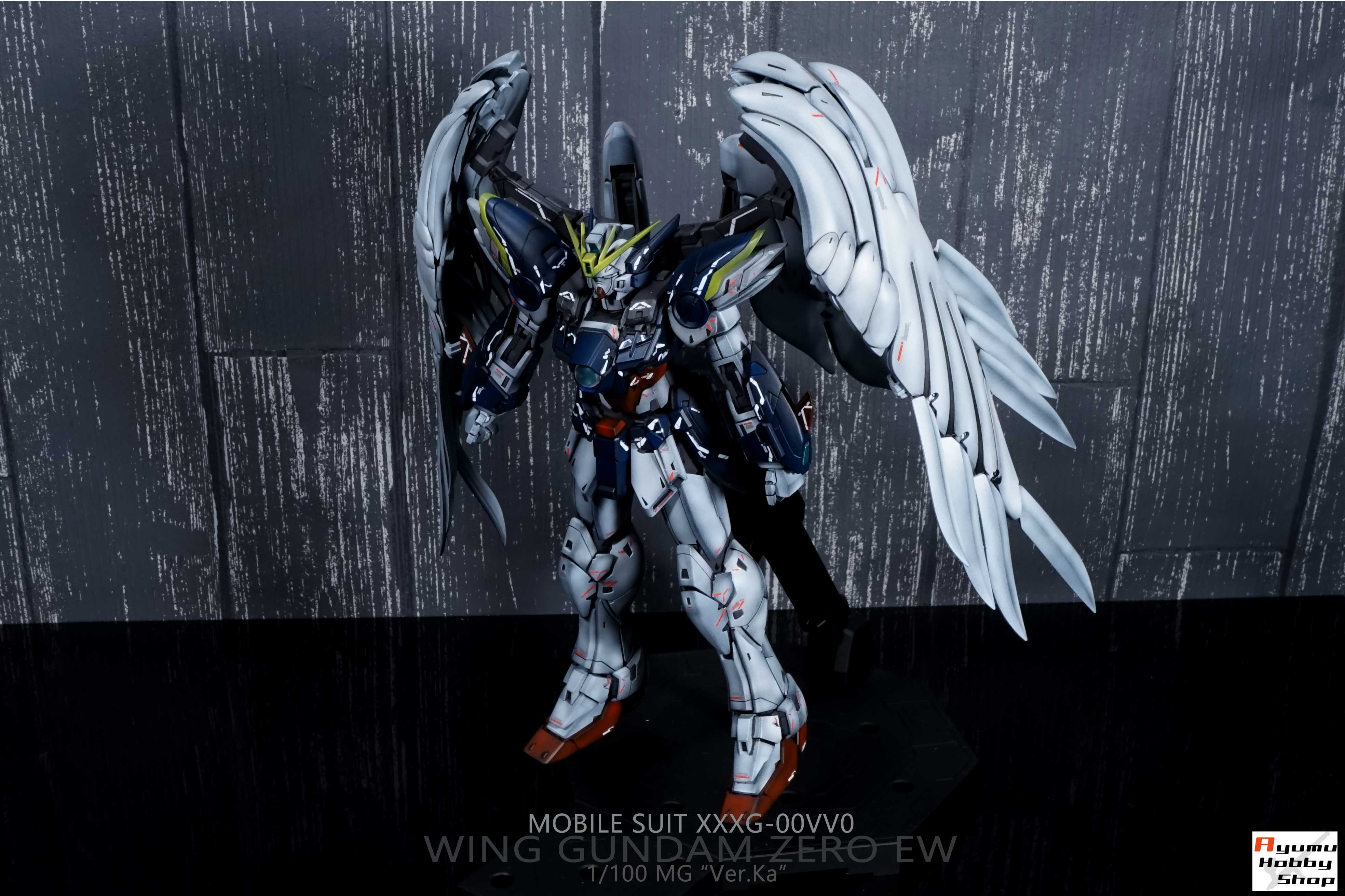 完成品/第2096回 1/100 MG ウイングガンダムゼロEW Ver.Ka.【塗装/完成