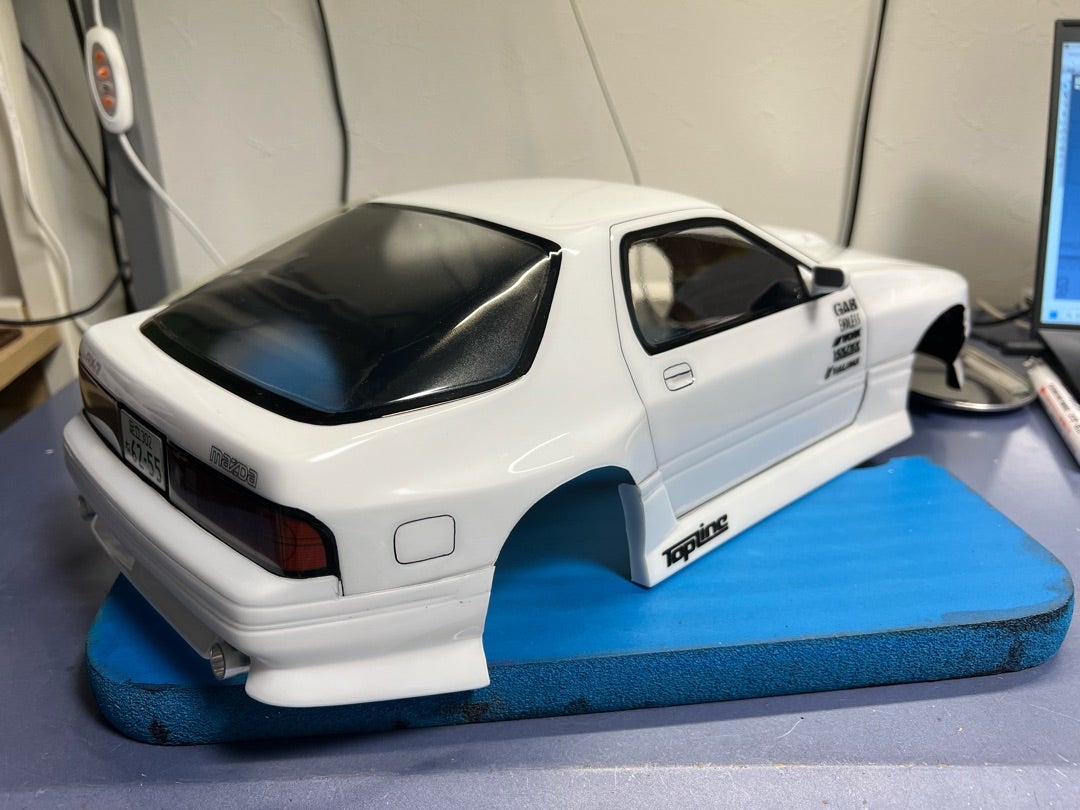 ついに完結】RX-7ボディを塗装したい❗️その7 | TEAM TOPLINE