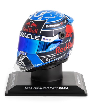 フェルスタッペン別注 2024年 USA ミニヘルメット発売中