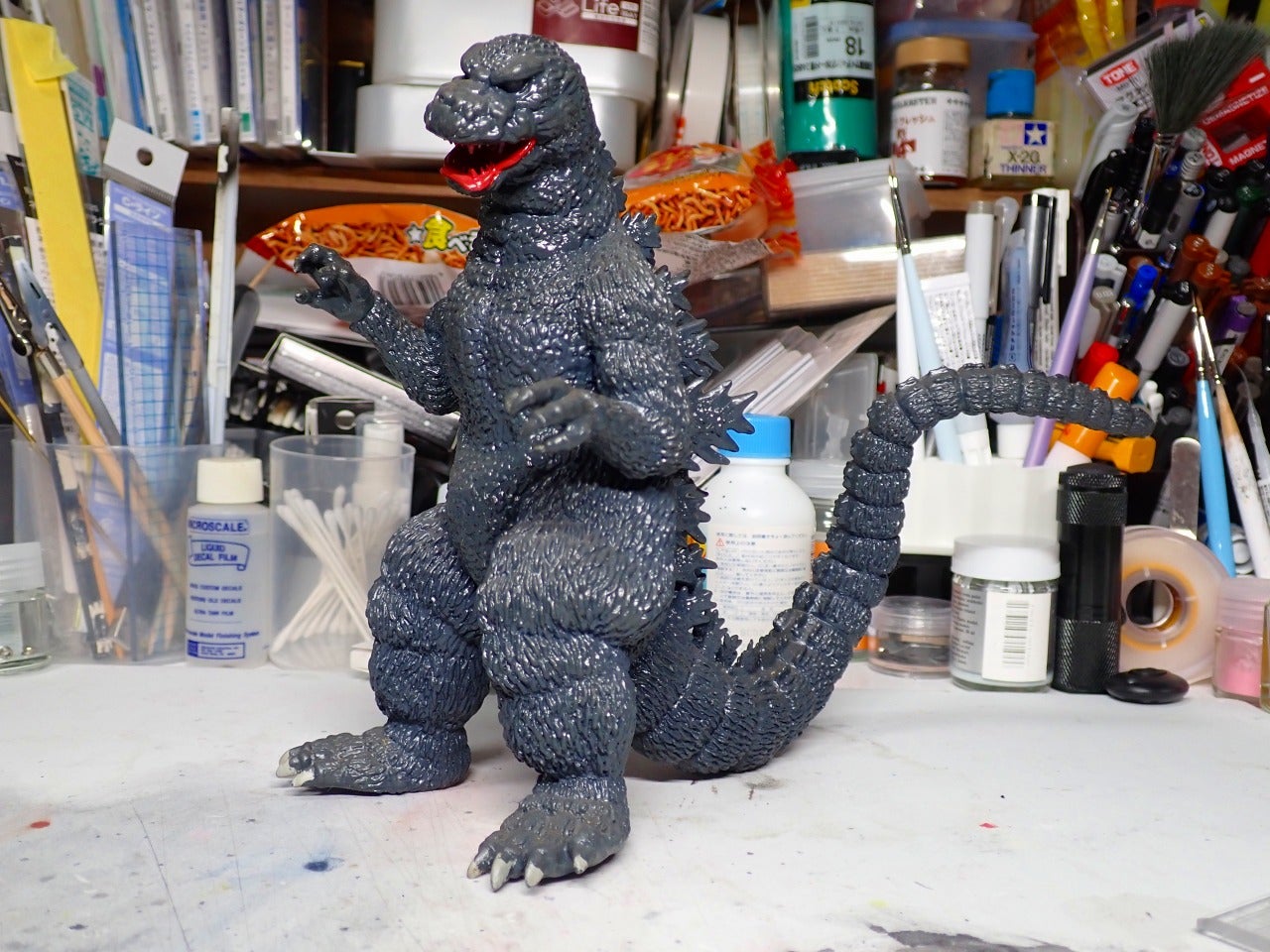 ガレージキットコンペ 海洋堂 ゴジラ1984 その1 | まえだの