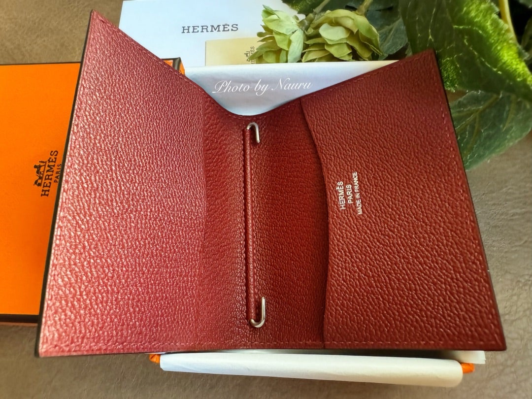 エルメス革小物♡ミニスケジュール帳のカバー(アジャンダカバーPM)を