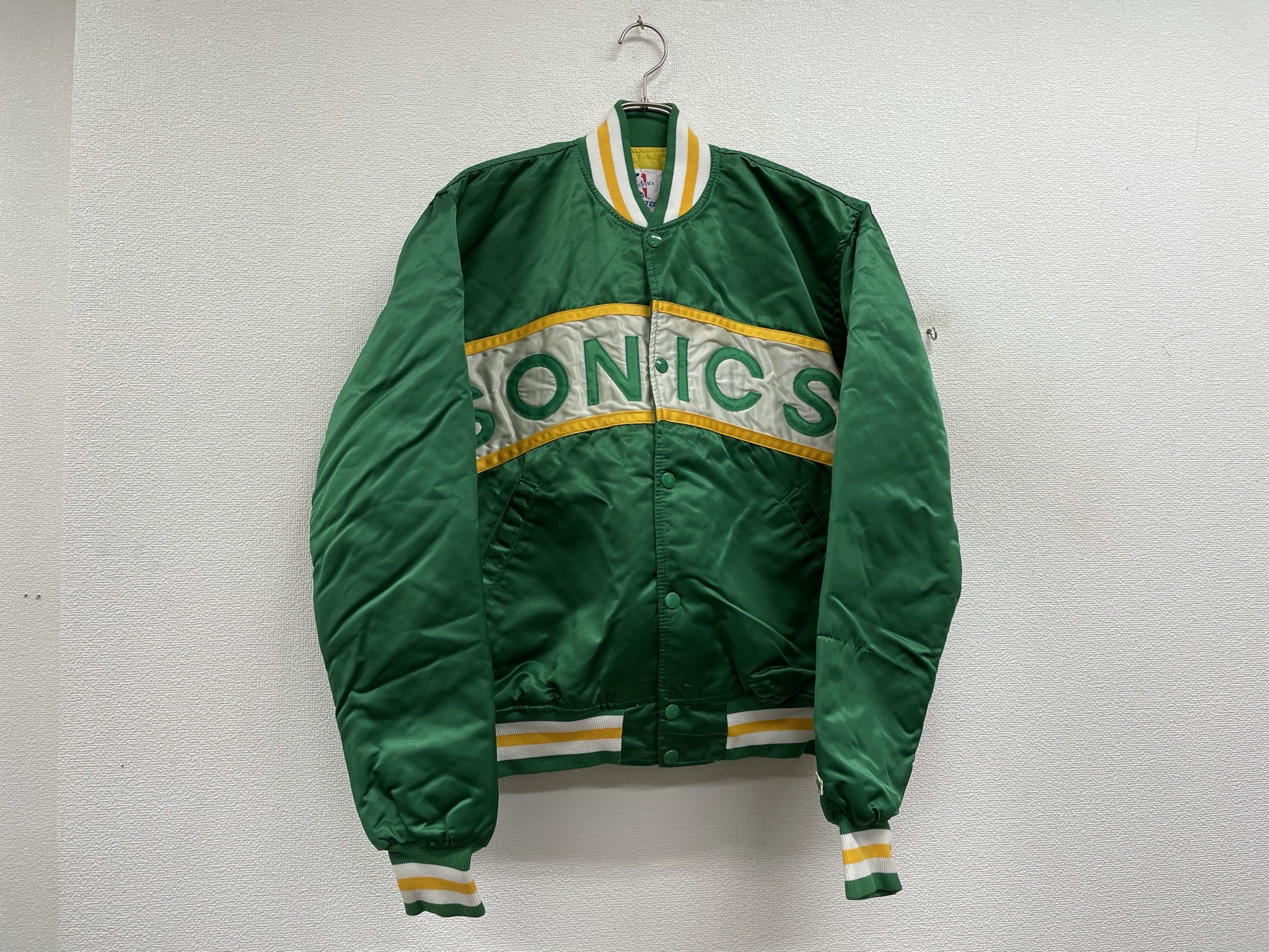 NBA。シアトルスーパーソニックスナイロンスタジャン。 | おまかせ屋