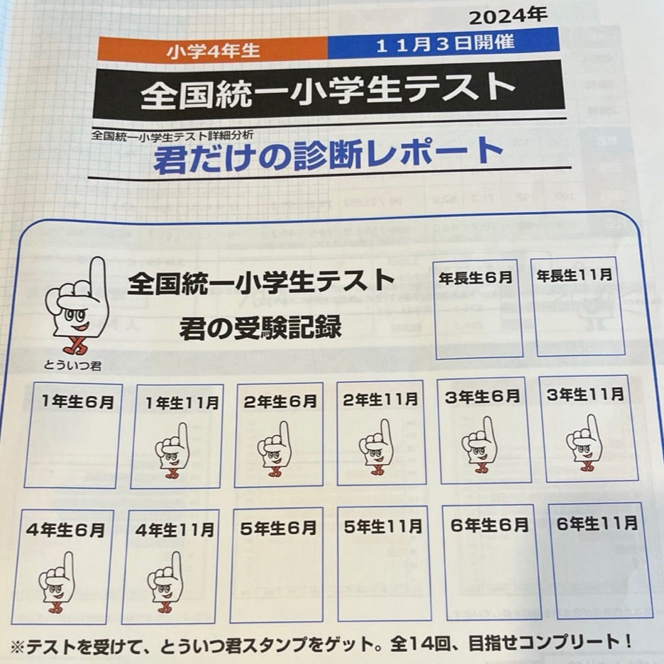 小4の11月】全国統一小学生テストの結果 | 中学受験してもしなくても