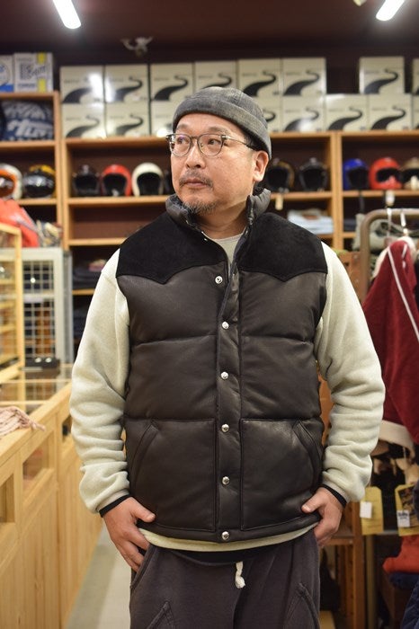 リアルマッコイズ ディアスキンダウンベスト | barnstormer