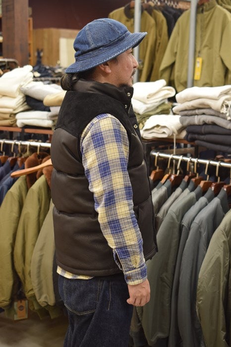 リアルマッコイズ 鹿革ダウンベスト サイズ感 | barnstormer