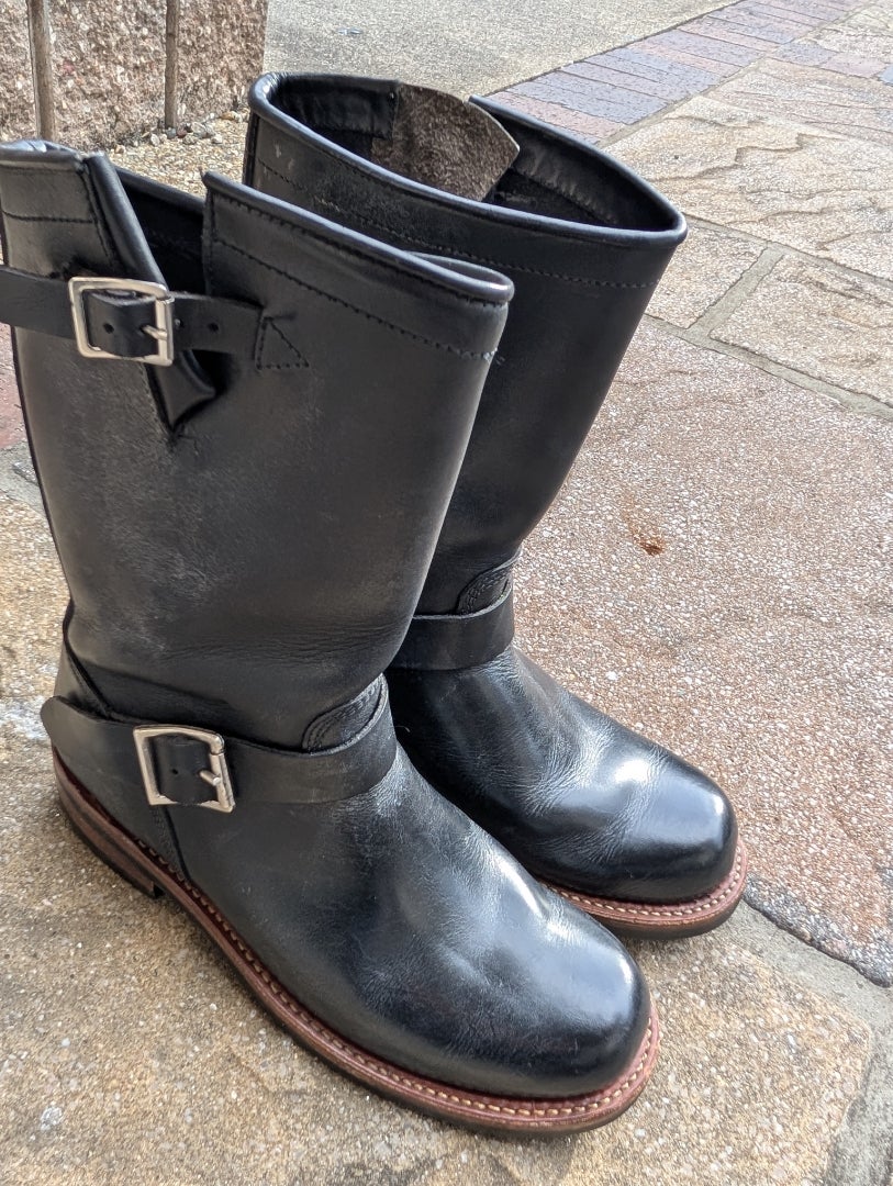 ace boots co エンジニアブーツ ブラック ボーナスの季節なので① | my