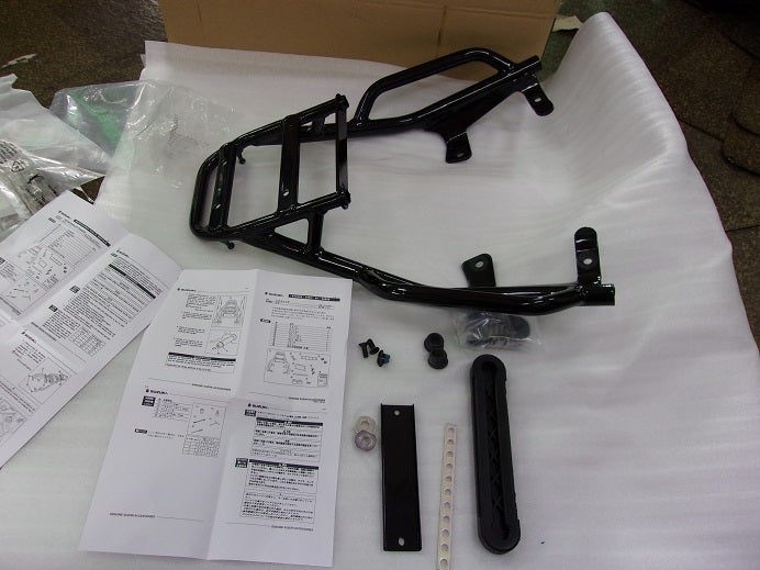 アドレス125(DP12H) リヤキャリア組み立て | 「オートハウス東