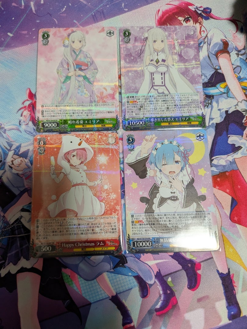 ヴァイスシュヴァルツ】Re:ゼロから始める異世界生活Vol.3【開封