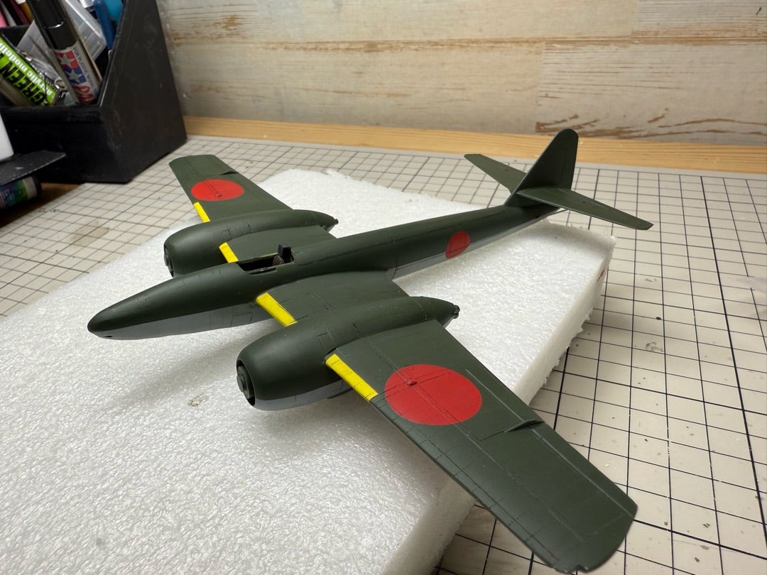 メカドール1/72 日本陸軍 試作長距離戦闘を作る | ドラゴンのラジコン日記