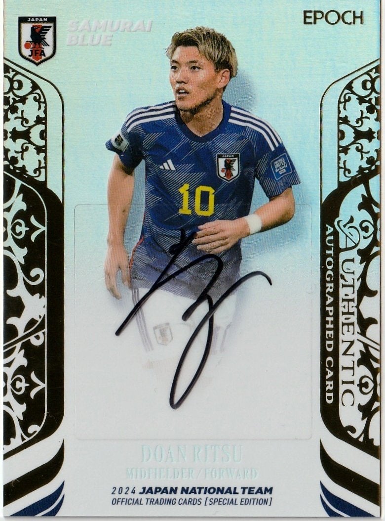 カートン開封結果/ヤフオク出品/EPOCH 2024 サッカー日本代表 SE