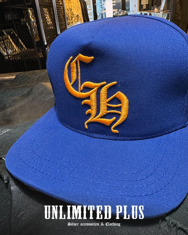 SOLD OUT！クロムハーツ ベースボール キャップ 5パネル ブルー