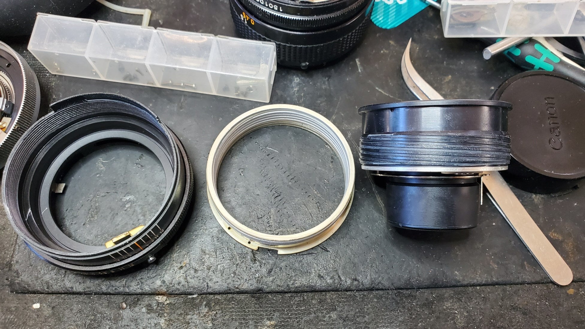 あれ!? 忘れてた！CANON FD 50mm F1.4 S.S.C. 分解＆清掃デスマーチ