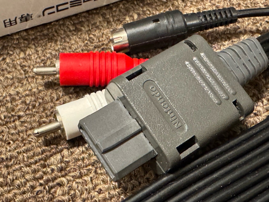 任天堂純正スーパーファミコン用S端子ケーブル | Synergy@Quest