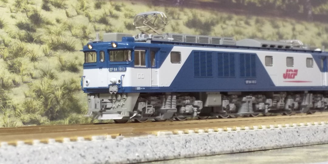KATO EF64 1000 JR貨物新更新色 入線‼️ (品番 3024-1 ) | oketa-mokei