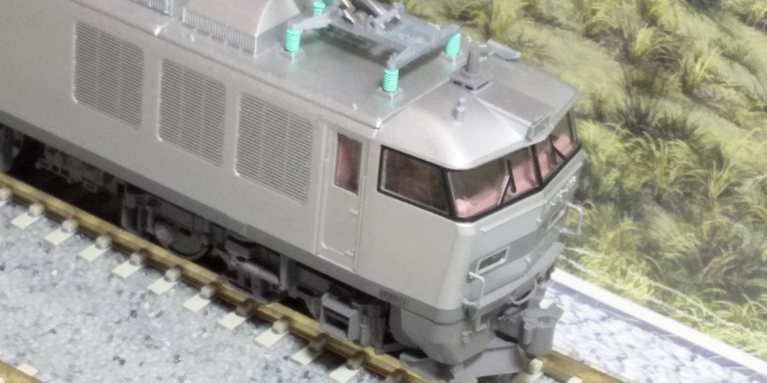 KATO EF510 500 JR貨物色(銀) 入線‼️ (品番3065-5) | oketa-mokeiのブログ