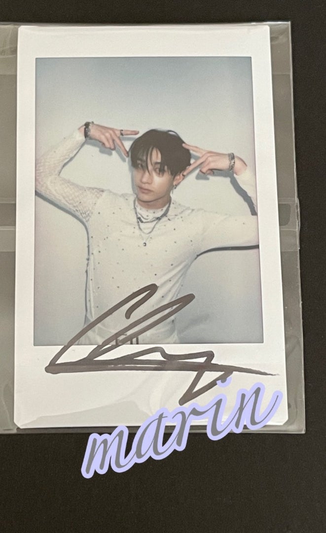 xdinaryheroes ジョンス 未公開サインチェキ xdinaryheroes ジョンス