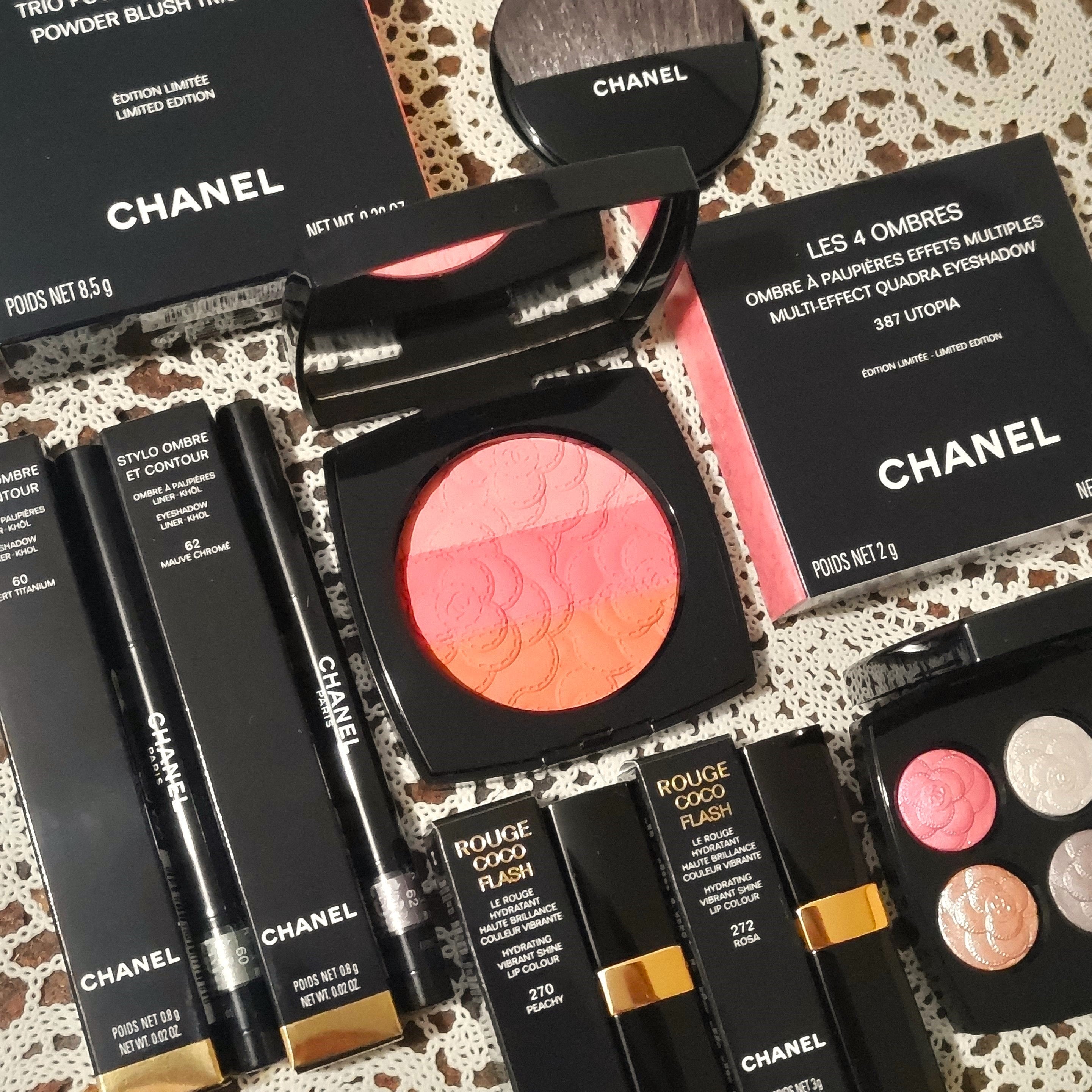 シャネル カメリア フトゥーラ「チーク・アイシャドウ・リップ」感想