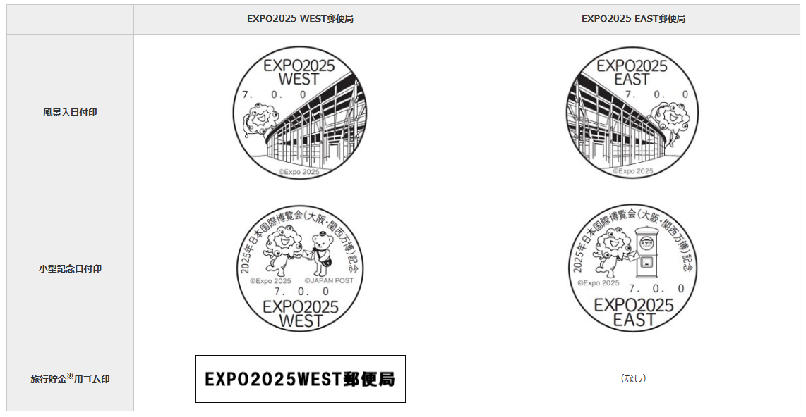 限定消印＆VR体験ーEXPO2025 WEST郵便局【大阪・関西万博】 | まいにち