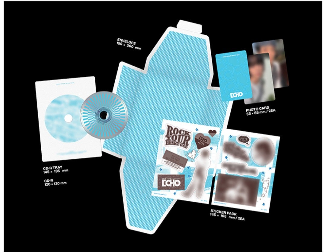 ジンくん 2nd ソロアルバム『Echo』応募抽選企画！ 3形態は「色の