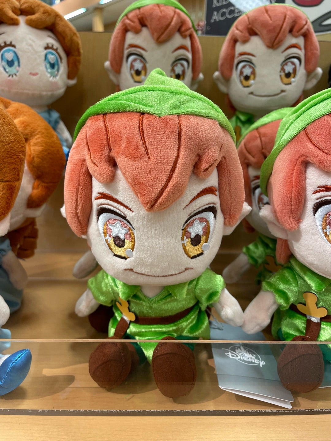 ピーター・パン ぬいぐるみキーチェーン TINY ウェンディ タイガー