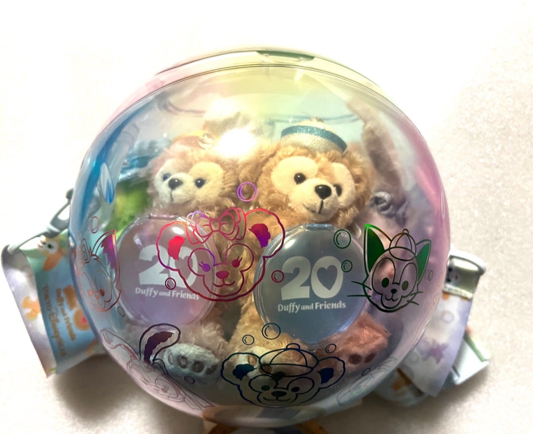 すごいー！ぴったり入ったー♡ダッフィーのポップコーンバケットと