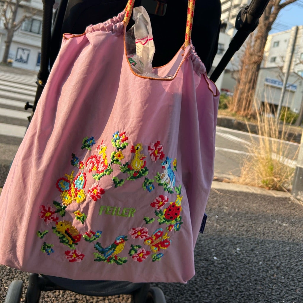 SHEINのフェイラー風エコバッグ持ってたら声かけられて気まずかった