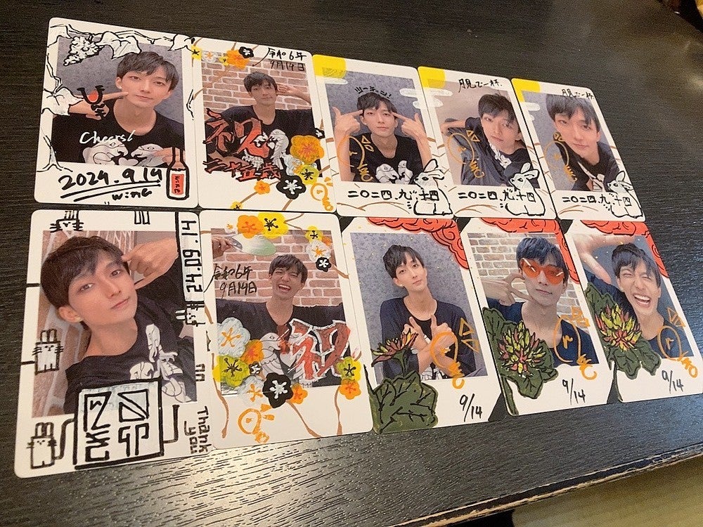 ダイノデンキ チェキ・ハピカ落書き大展覧会 2024 | ラムネ商店街