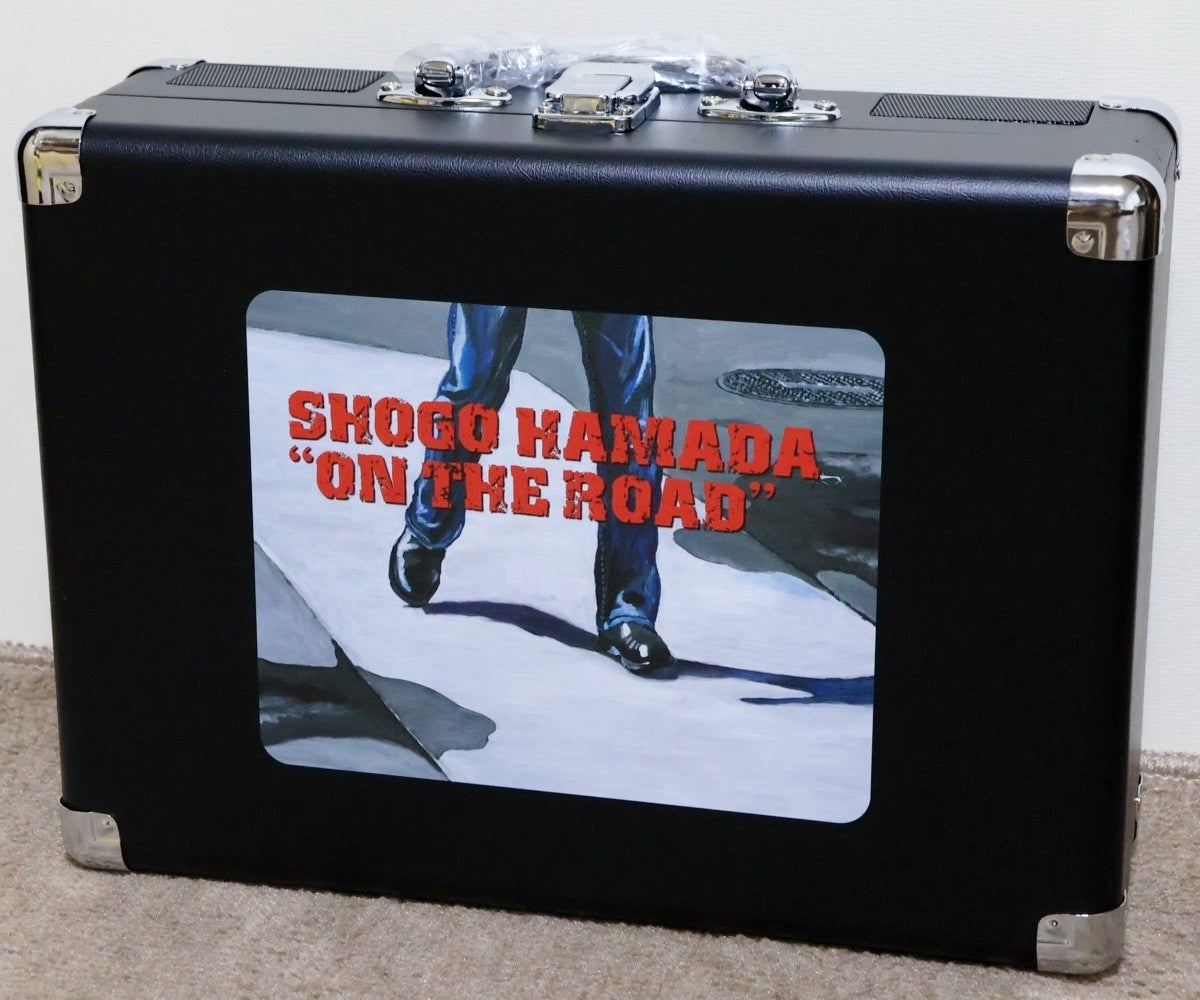 旅の間に届いていた浜田省吾“ON THE ROAD”ポータブル