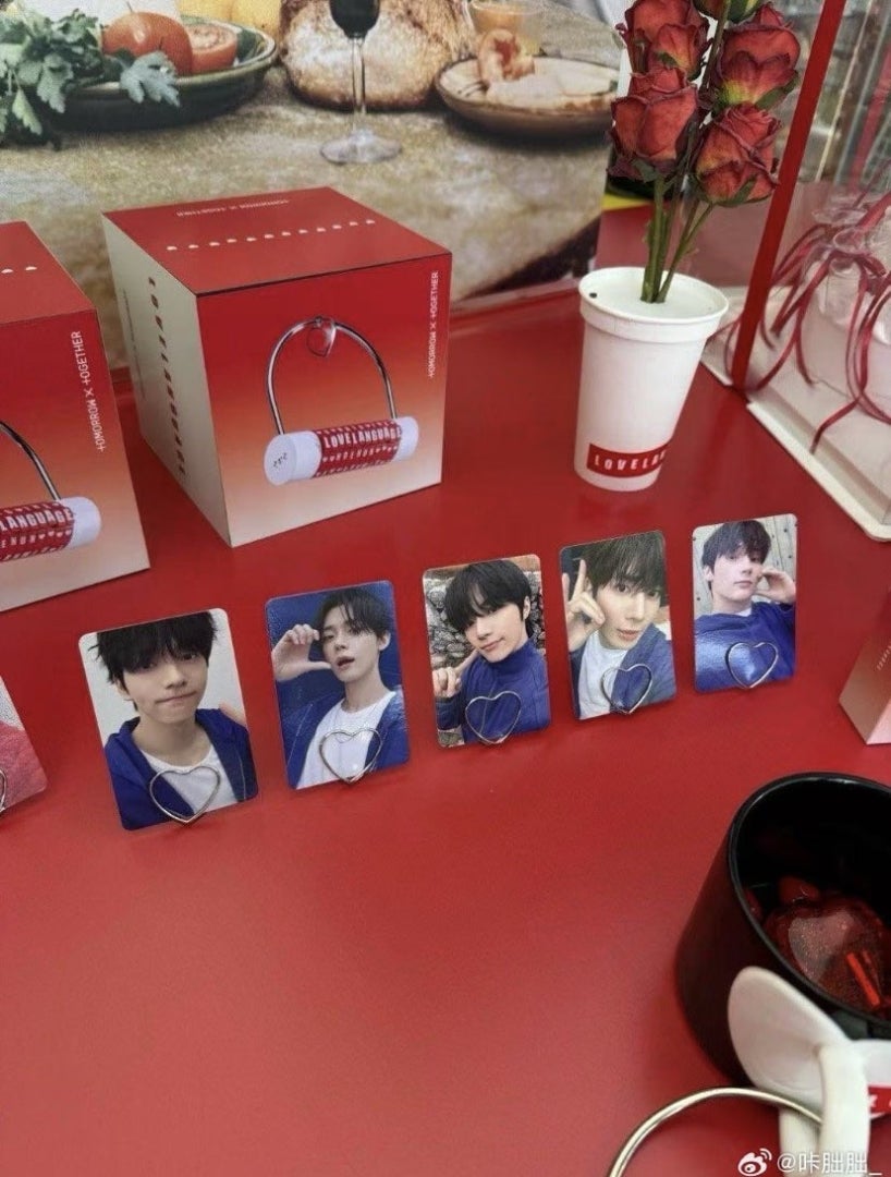 LOVE LANGUAGE LoveLockVer. PHOTOCARD！？#TXT#cu | #TXT 「memores