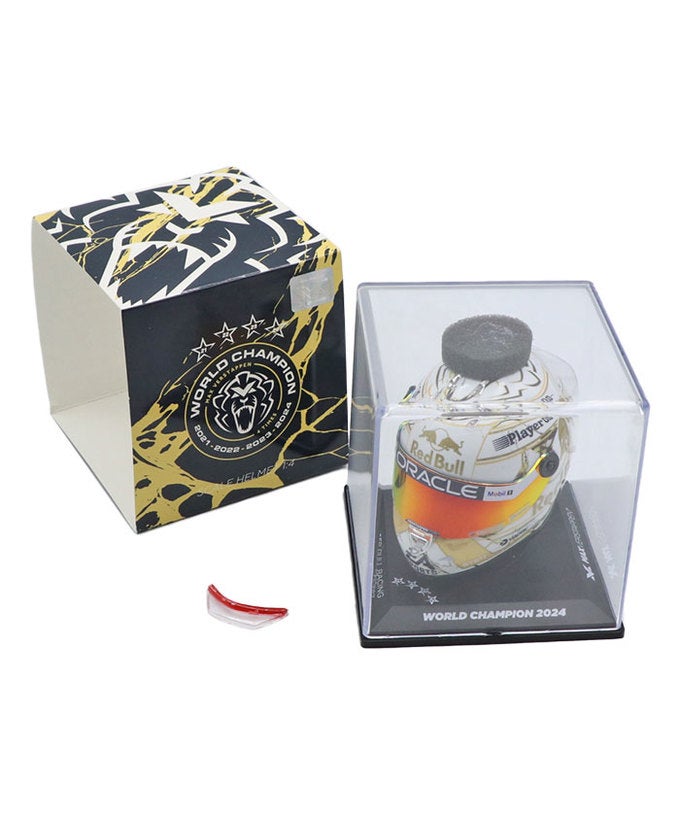 フェルスタッペン別注 2024年 ワールドチャンピオン記念ヘルメット発売