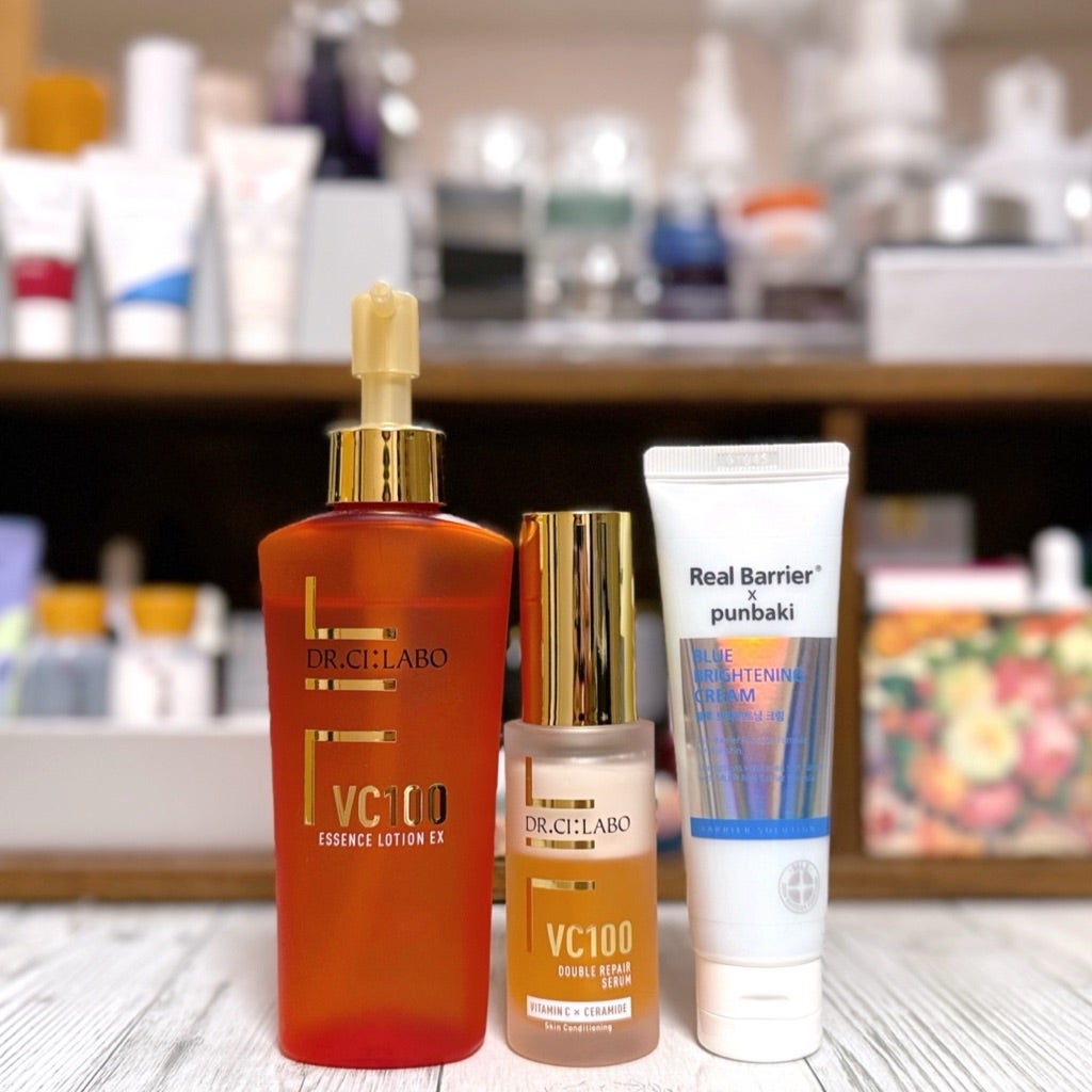 シーラボ VC100 エッセンスローション EX V 100ml3本 ポーチ付き