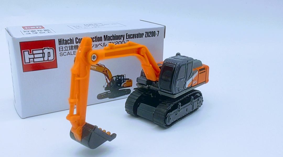 発送遅延からついに届いたぞー！】特注トミカ 日立建機 油圧ショベル