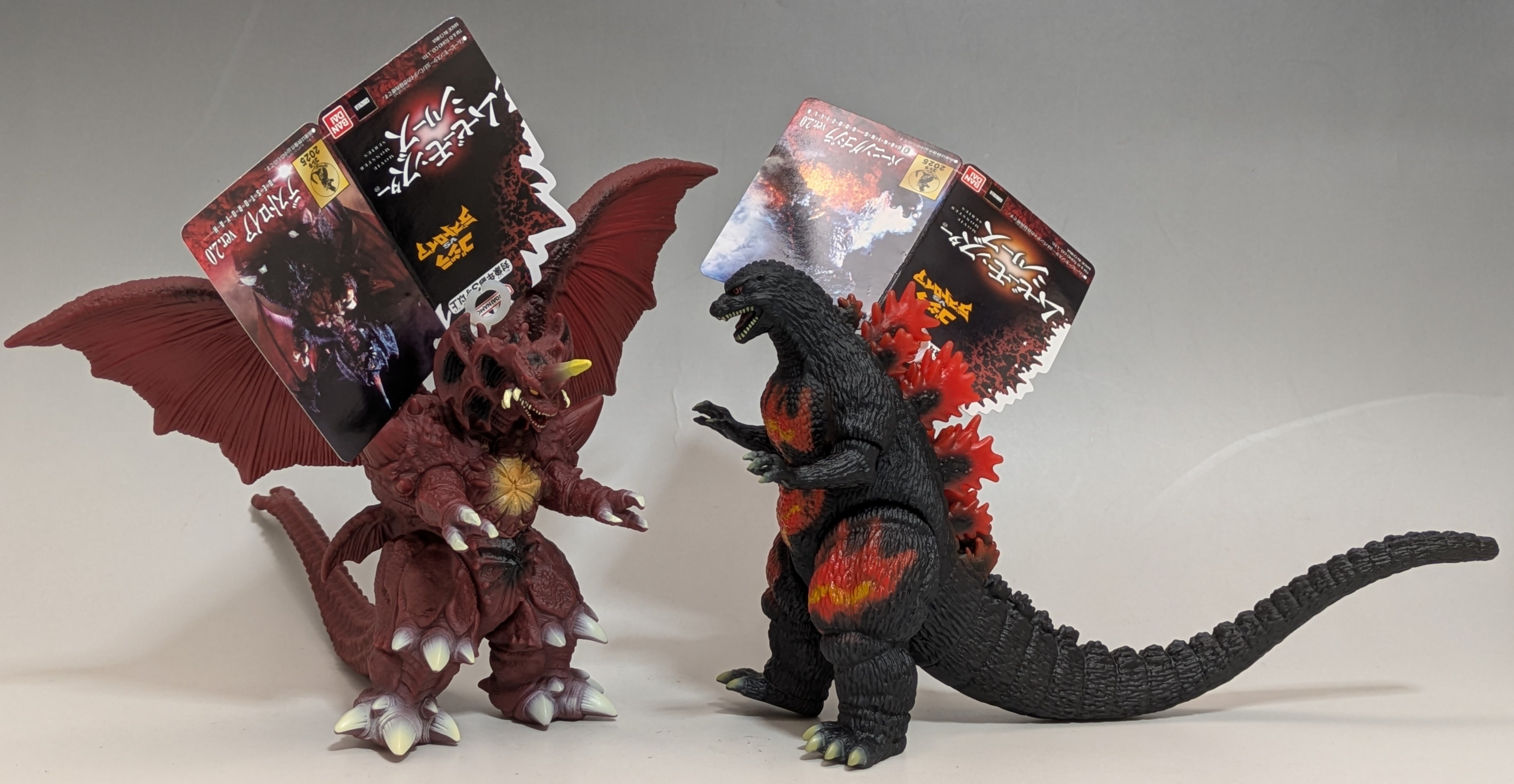 ゴジラvsデストロイア】バーニングゴジラとデストロイアver.2.0買っ