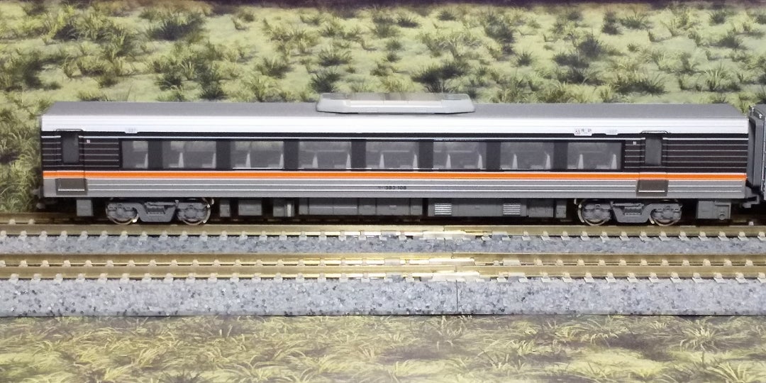 KATO 383系「ワイドビューしなの」 6両基本セット 入線‼️その➁ (品番