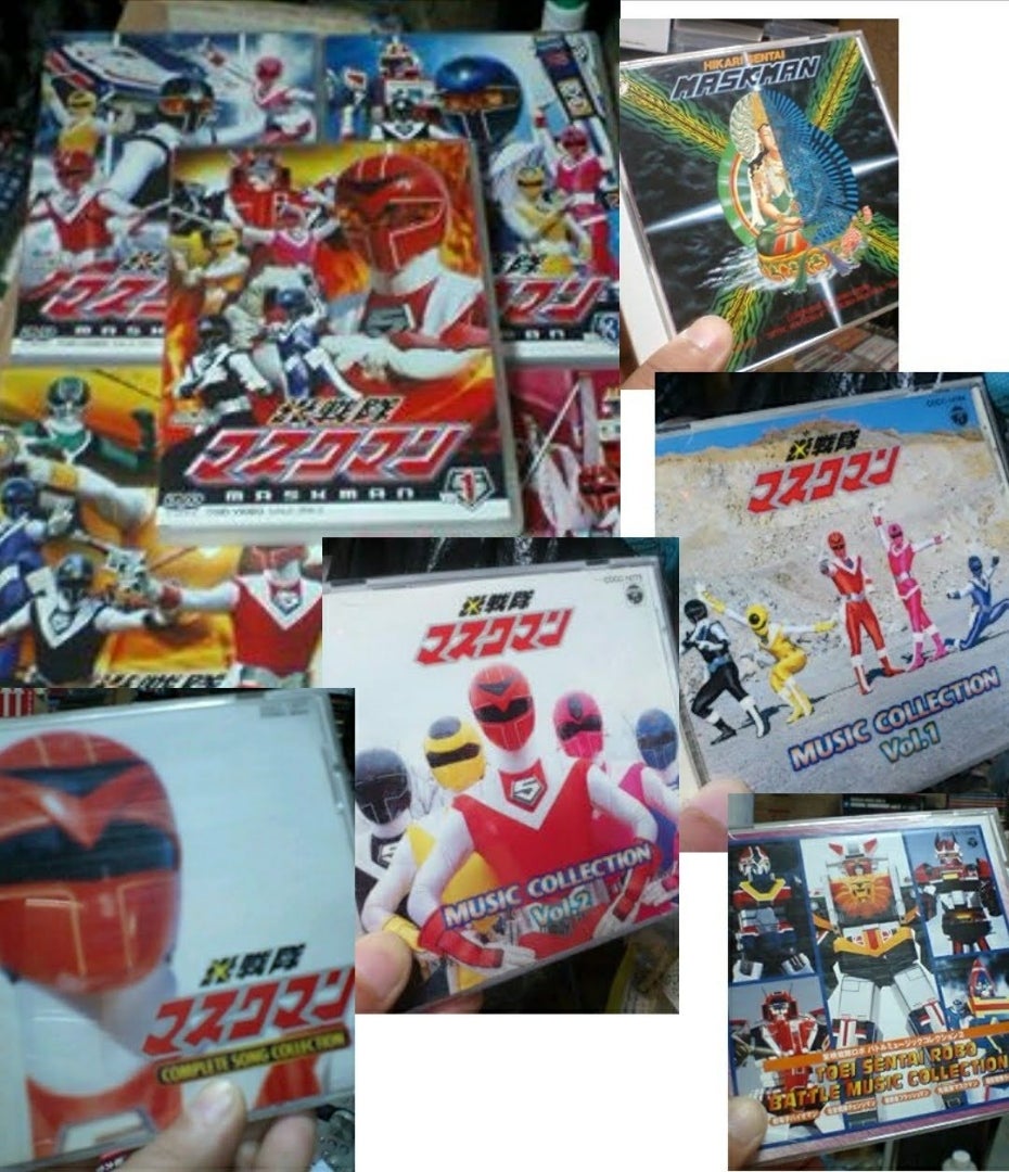ソフビ「光戦隊マスクマン」 | 特撮しか食さない男のブログ