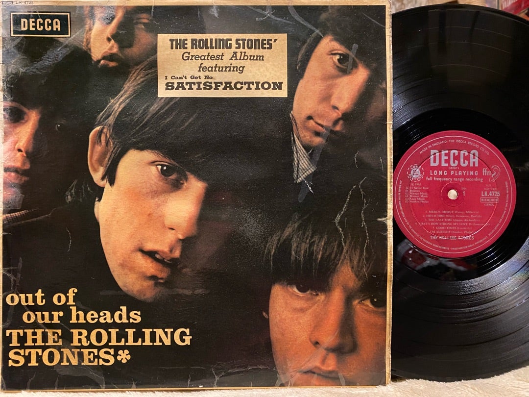 初期ストーンズの英国DECCAと米国LONDONのレコードを効率よく収集する