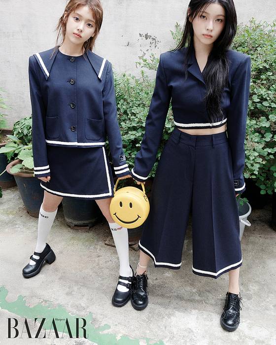 NMIXXの最年少ライン、ジウとギュウジンが写真撮影を公開。「私たちは