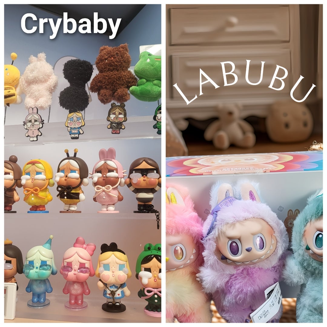 話題の「ラブブ（LABUBU）」＆クライベイビー「Crybaby」韓国で購入
