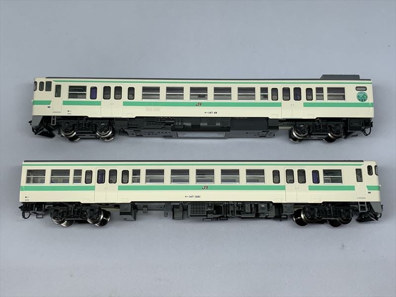 祝！TOMIX JR九州 キハ147 日田彦山BRT ひこぼしラインラッピング 入線