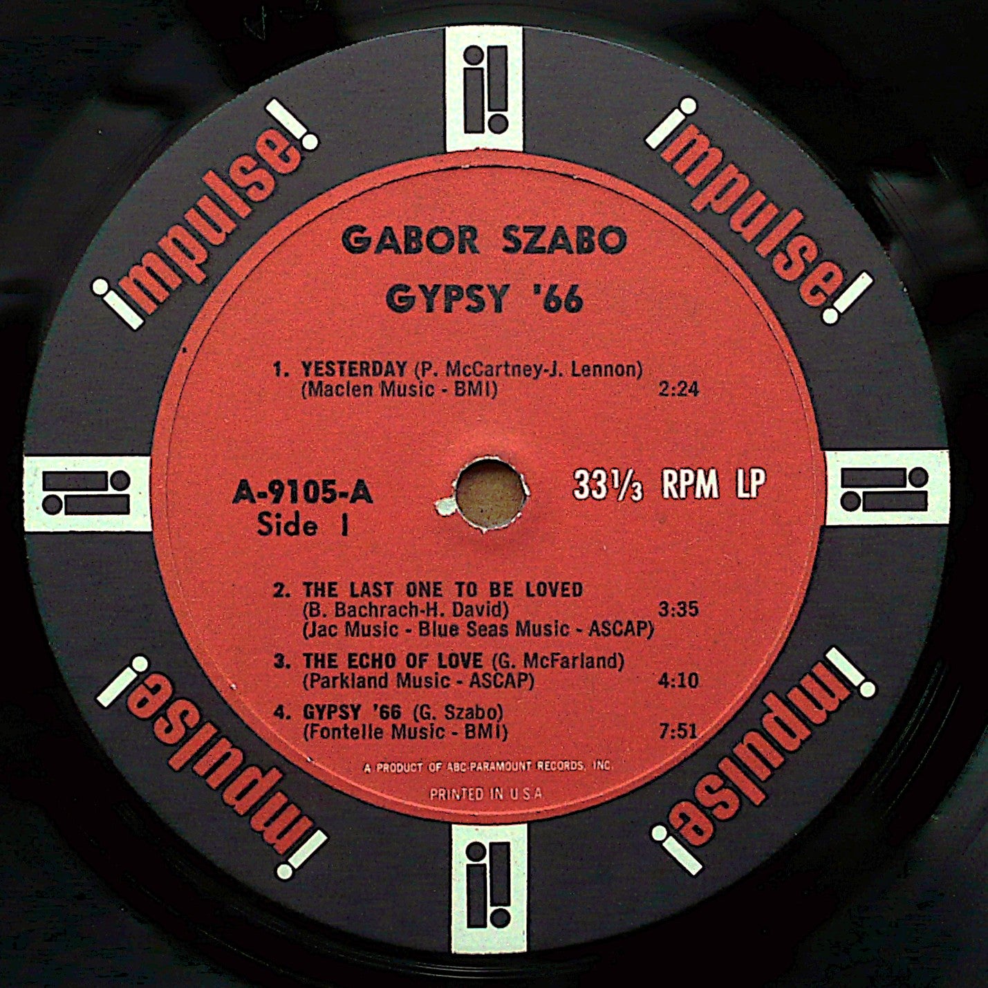 機を見るに敏なGABOR SZABO（ガボール・ザボ） | These music suit me well
