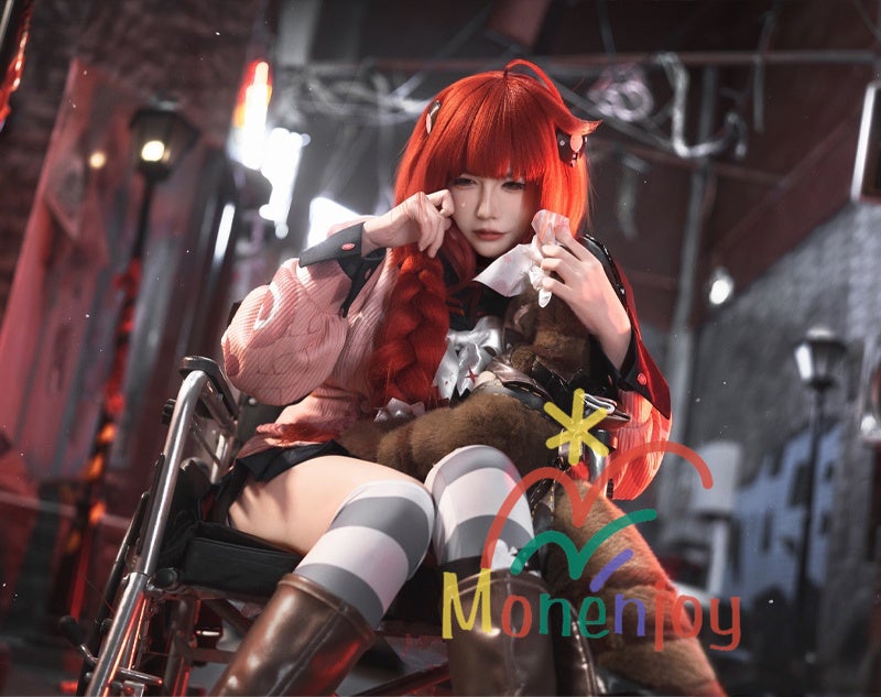 Monenjoy ゼンンレスゾーンゼロ 浮波柚葉 鞄＋髪飾り 付 コスプレ衣装