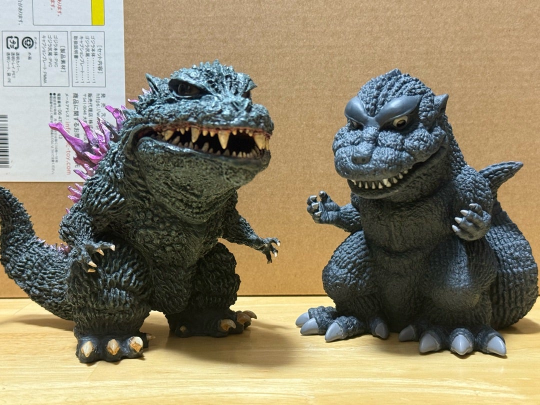 東宝怪獣シリーズ 鎮座獣 ゴジラ（1954） | 怪獣玩具に魅せられて