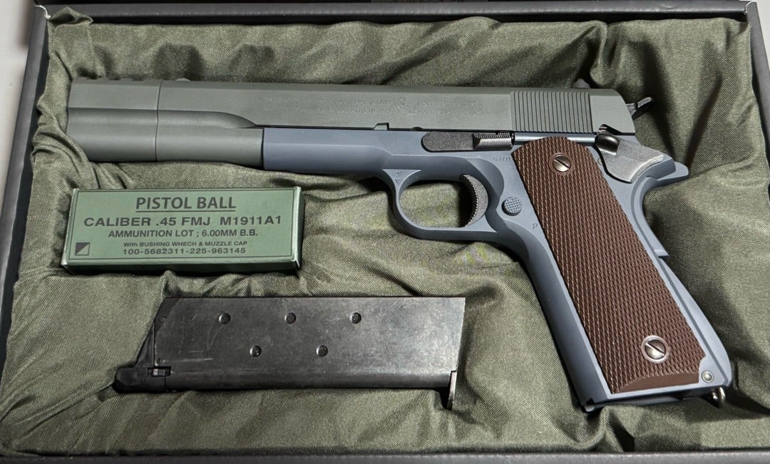 東京マルイ製 M1911A1 コルトガバメント カスタム完成です