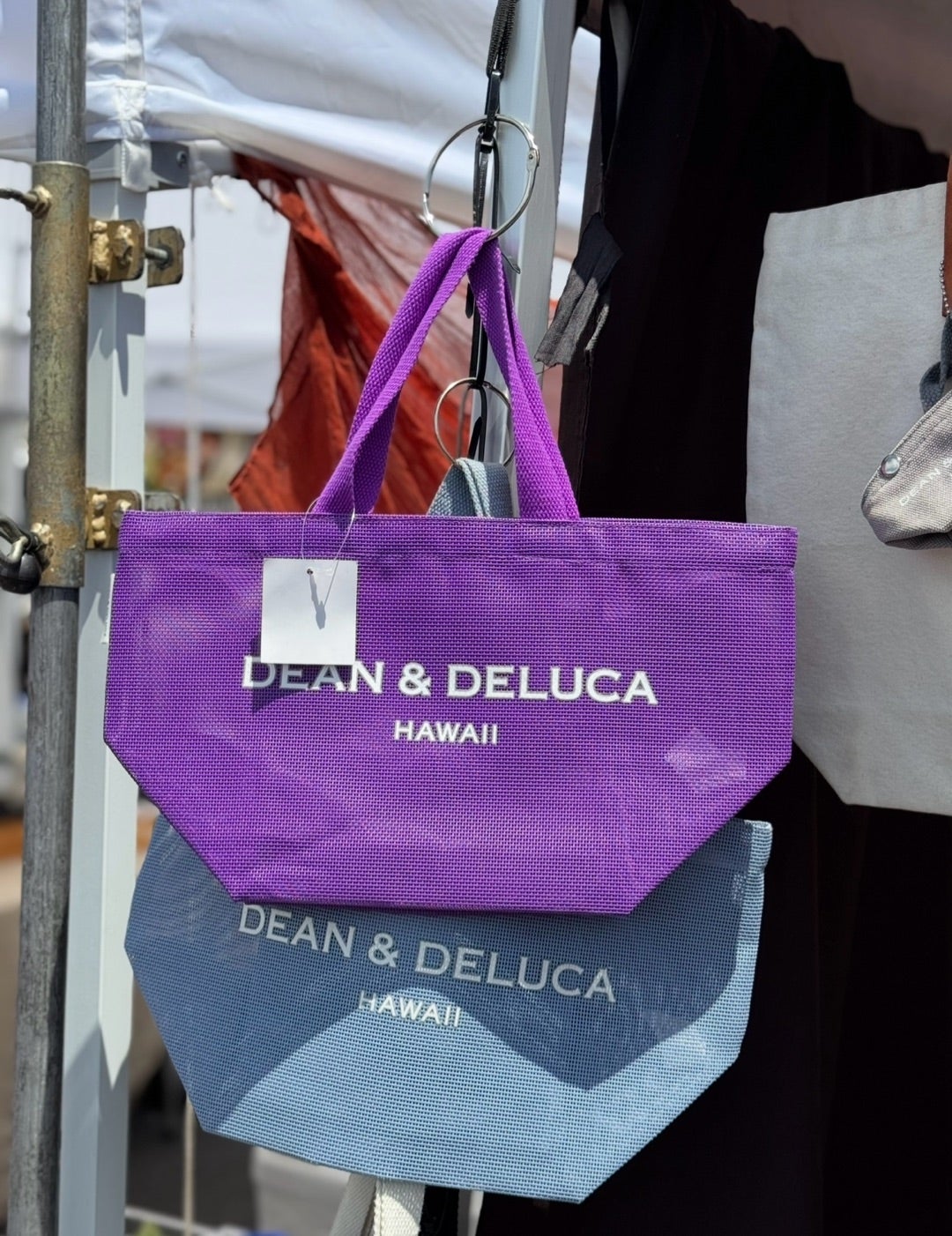 ハワイ・DEAN&DELUCA「2025年限定カラーのメッシュトートバッグ