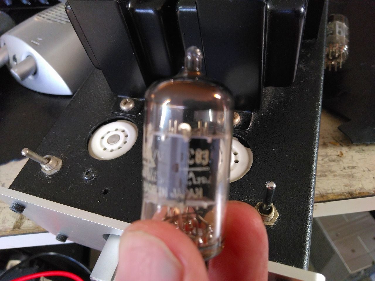 真空管アンプTU-870の修理 音が出ないアンプの修理 | うにとジムランと